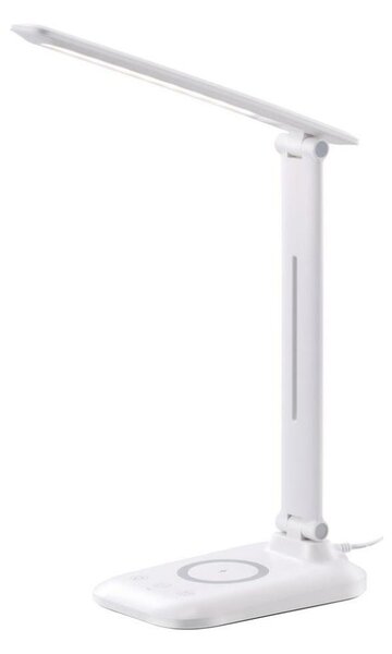 Immax 09107L - LED димируема настолна лампа с безжично зареждане QI LUMI LED/7W/230V бяла