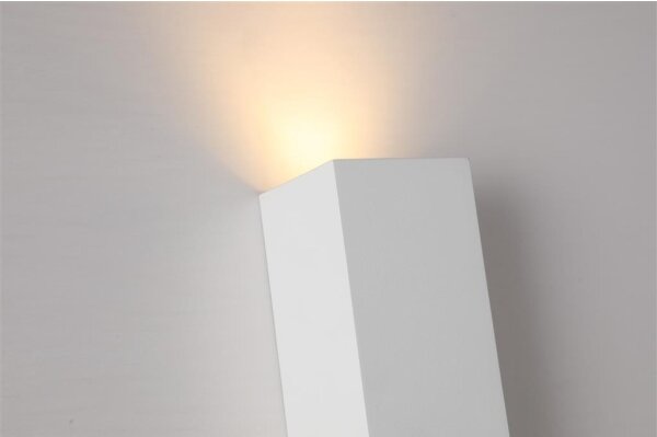 Searchlight 24126WH - Стенно осветително тяло DON 2xGU10/10W/230V бяло