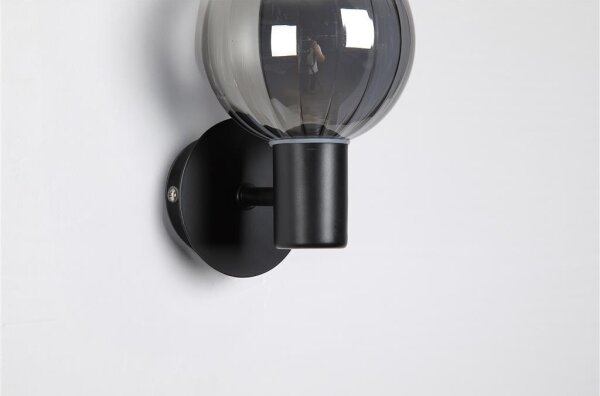Searchlight 30506BK - Аплик LUMINSPHERE 1xG9/7W/230V, черен