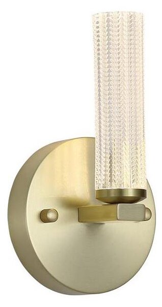 Searchlight 10371SB - димируемо LED стенно осветително тяло за баня ABERDEEN LED/7W/230V IP44 месинг