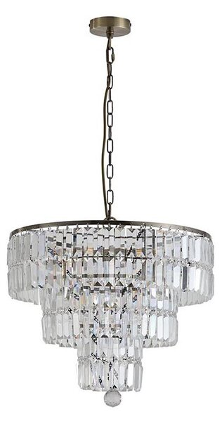 Searchlight 1375-5AB - Полилей на верига EMPIRE 5xE14/60W/230V