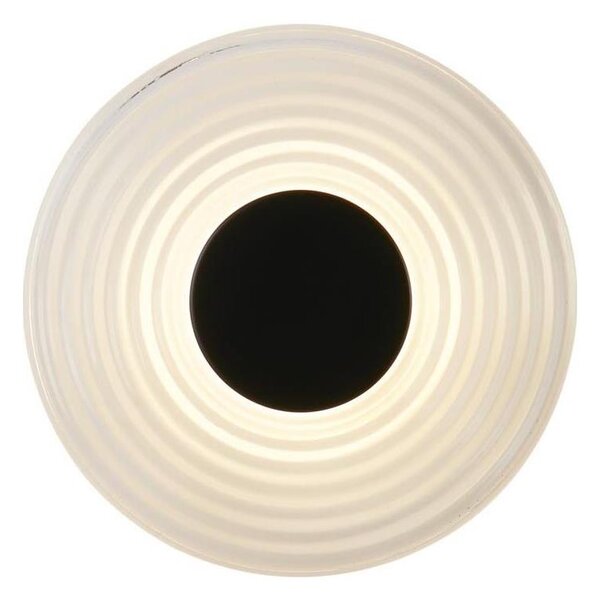 Searchlight 32210CL - LED димируемо стенно осветително тяло CLEO LED/9,4W/230V черно