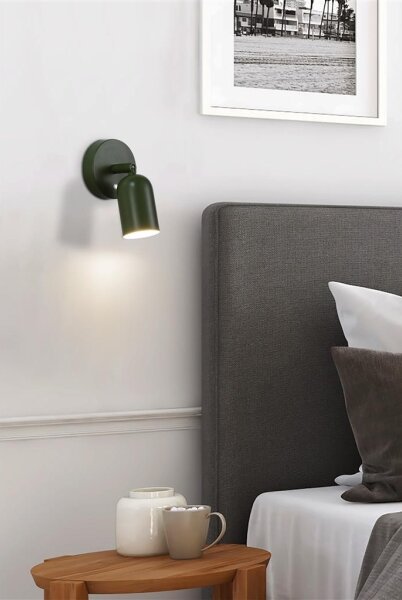 Searchlight 23350GR - LED димируемо акумулаторно стеннo осветително тяло CONE LED/1,5W/5V зелено