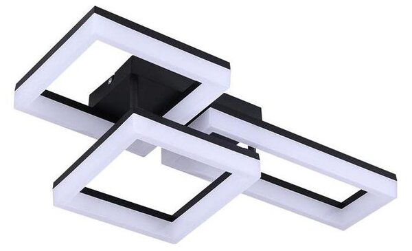 Searchlight 28612BK - LED димируемо таванно осветително тяло WALL ART II LED/30W/230V 32x60 cm
