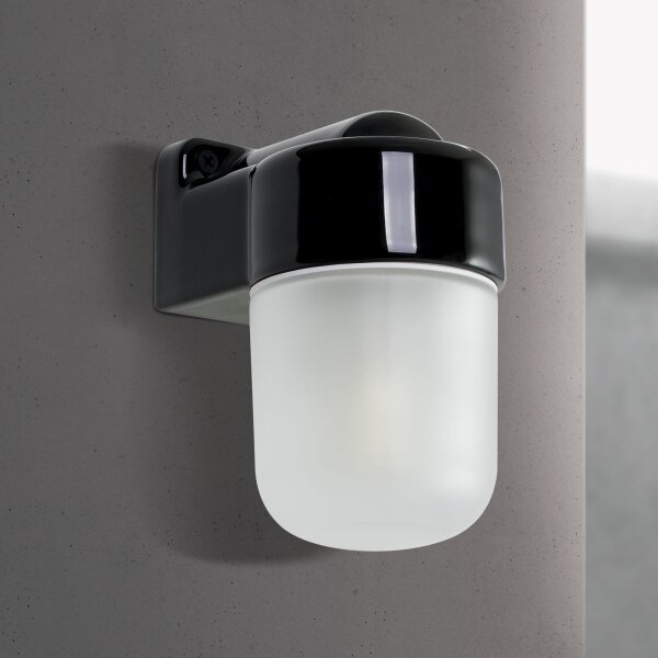 Orion - Настенен аплик OSTIA 1xE27/40W/230V черен