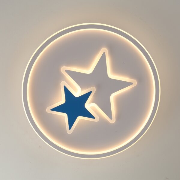 Brilagi - LED детски плафон STARS LED/35W/230V Ø 53 см