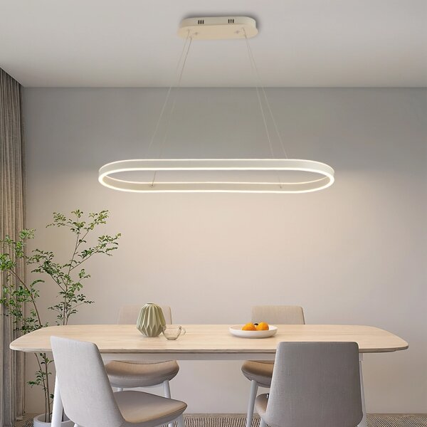 Brilagi - LED полилей на кабел PONDIE LED/45W/230V 80x30 cm бял