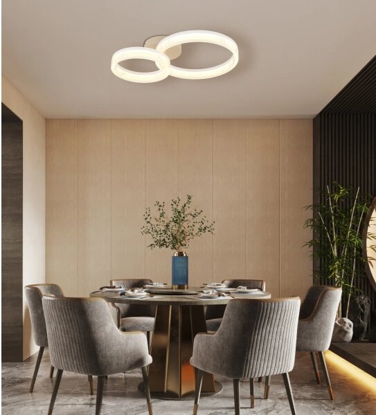 Globo 48046D2 - LED плафон ZARA LED/24W/230V 3000K 33x50 cm