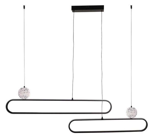 LED полилей на кабел FLORENTYNA LED/48W/230V 4000K черен/бял