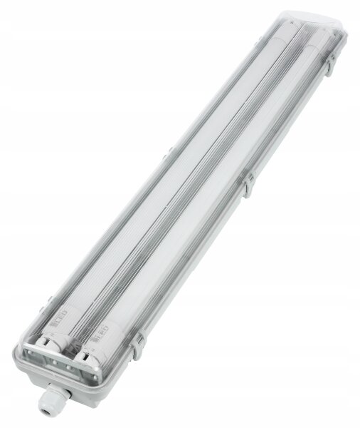 LED техническо осветително тяло T8 2xG13/10W/230V 6000K 60 см IP65 бяло