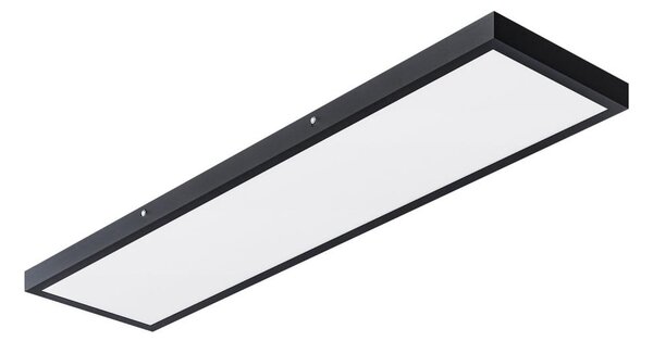 LED повърхностно монтиран панел LED/60W/230V 30x120 cm черен