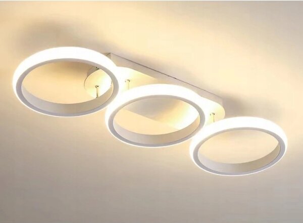 Димируемо LED таванно осветително тяло LED/30W/230V 3000-6500K бяло Wi-Fi Tuya + дистанционно управление