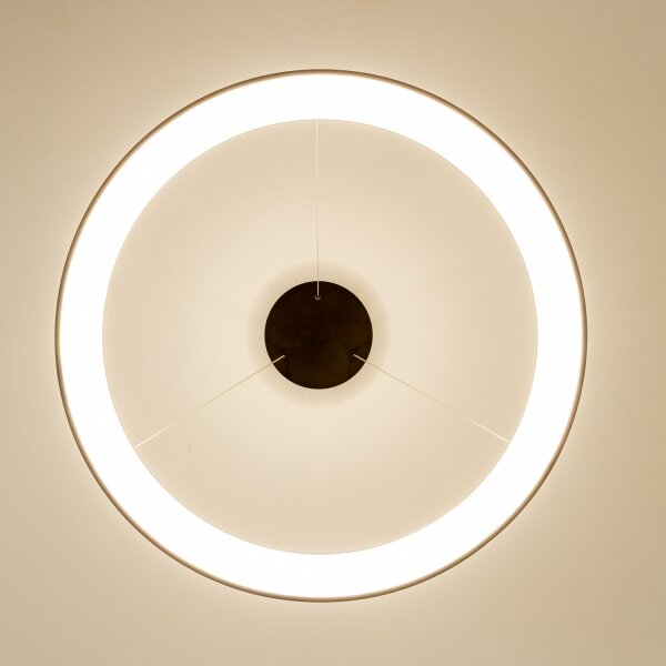 Brilagi - Димируем LED полилей FALCON II LED/108W/230V 3000-6500K Ø 80 см, черен + дистанционно управление