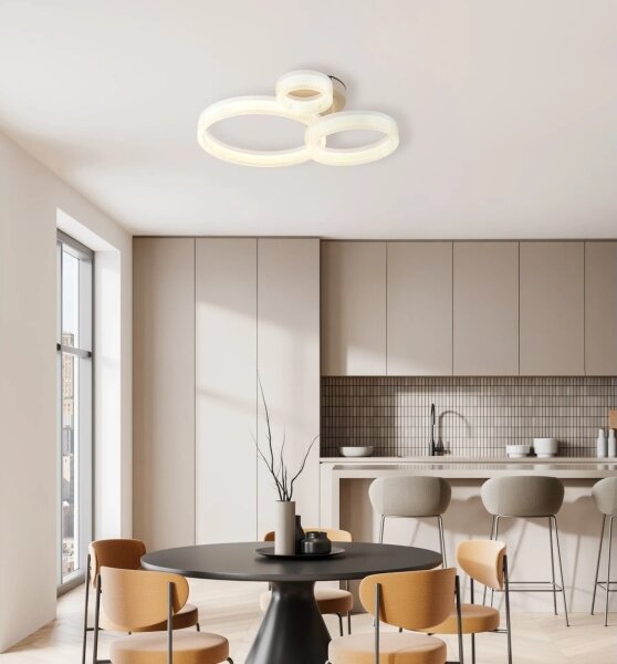 Globo 48046D4 - LED таванно осветително тяло ZARA LED/24W/230V 3000K 40,5x51 cm