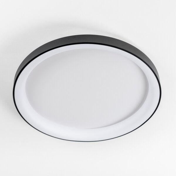 Brilagi - LED димируемо осветително тяло FALCON II LED/108W/230V 3000-6500K Ø 80 см черно + дистанционно управление