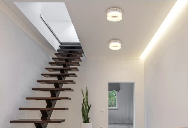 Globo 48046D - LED таванно осветително тяло ZARA LED/8W/230V 3000K диам. 16 см