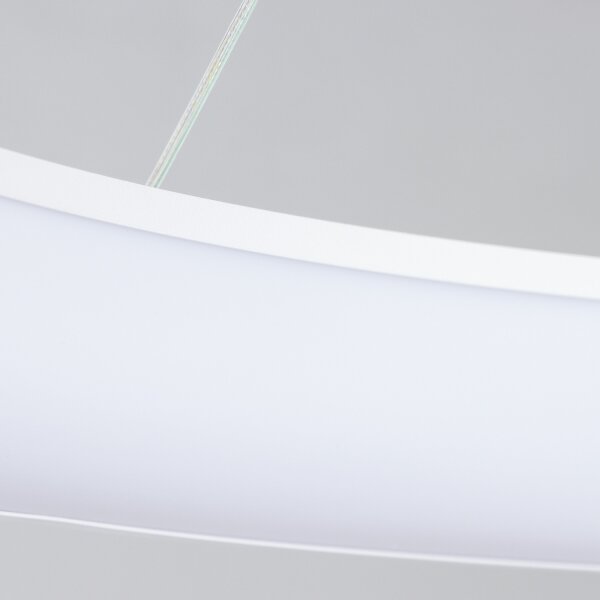 Brilagi - Димируем LED полилей FALCON II LED/108W/230V 3000-6500K диам. 80 см бял + дистанционно
