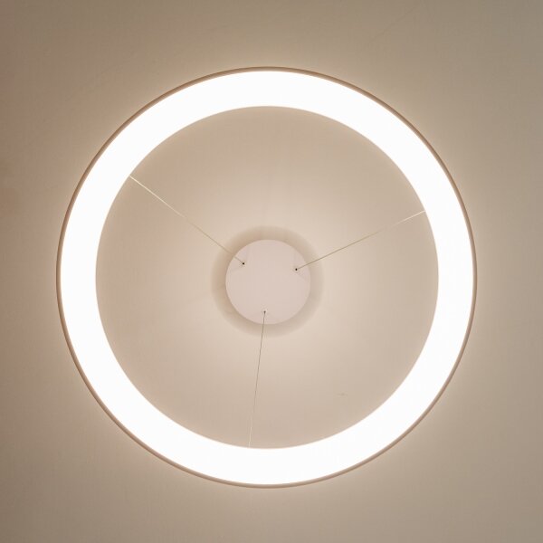 Brilagi - Димируем LED полилей FALCON II LED/108W/230V 3000-6500K диам. 80 см бял + дистанционно