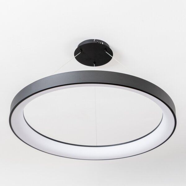Brilagi - Димируем LED полилей FALCON II LED/108W/230V 3000-6500K Ø 80 см, черен + дистанционно управление