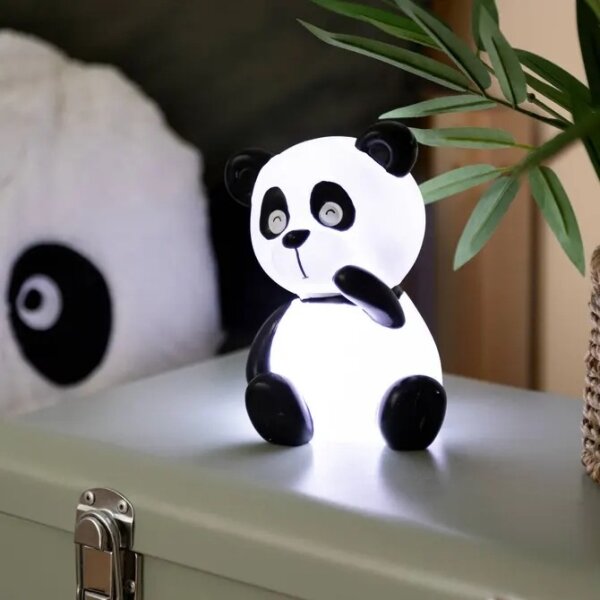 Atmosphera - LED детска нощна лампа PANDA LED/3xLR44
