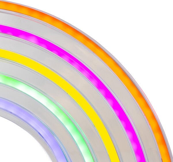 Atmosphera - LED неонова стенна декорация RAINBOW LED/5V