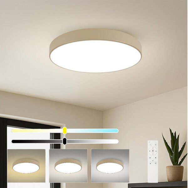 Brilagi -LED Димируемо осветително тяло POOL SMART LED/100W/230V 80 cm бежово Wi-Fi Tuya+ДУ