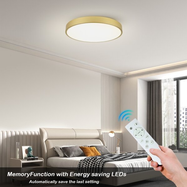 Brilagi - димируемо LED осветително тяло POOL SMART LED/100W/230V 80 см златно Wi-Fi Tuya+дистанционно