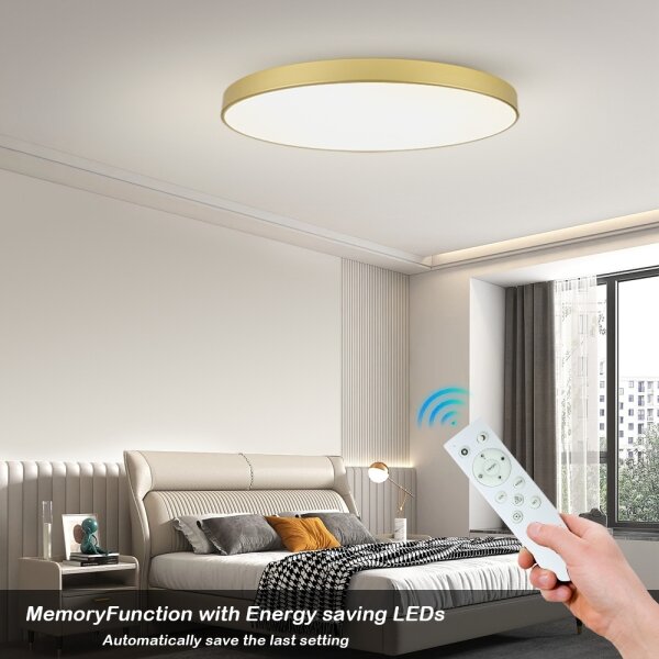 Brilagi -LED димируемо осветително тяло POOL SMART LED/180W/230V 120 cm златисто Wi-Fi Tuya+ДУ
