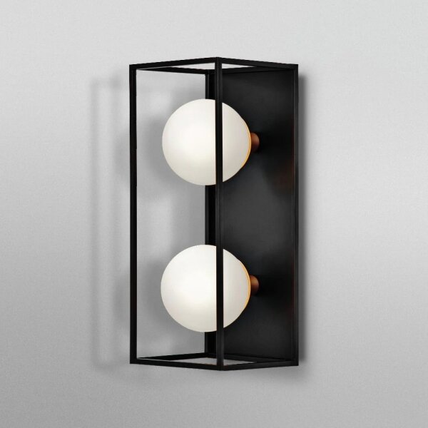 Ledvance - Външно стенно осветително тяло DECOR SQUARE 2xG9/28W/230V IP44
