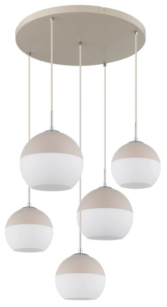 Globo 15999-5HR - Полилей на кабел RAGUSA 5xE27/60W/230V