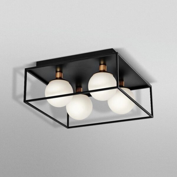 Ledvance - Външно стенно осветително тяло DECOR SQUARE 4xG9/28W/230V IP44