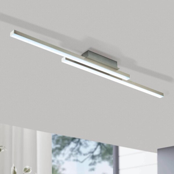 Eglo 55971 - LED RGBW димируемо таванно осветително тяло FRAIOLI-C LED/34W/230V с хром+дистанционно управление