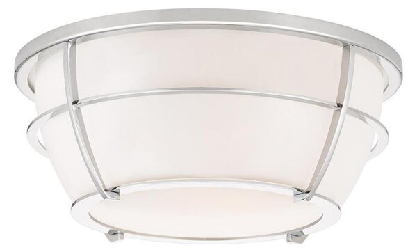 Quoizel QZ-CHANCE-F-PC - Плафон за баня CHANCE 2xE27/60W/230V IP44