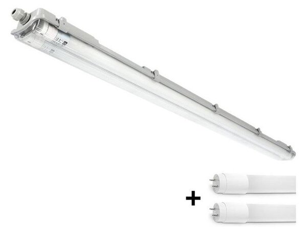 LED техническо осветително тяло за тръбни лампи T8 2xG13/18W/230V 4000K IP65 127 cm