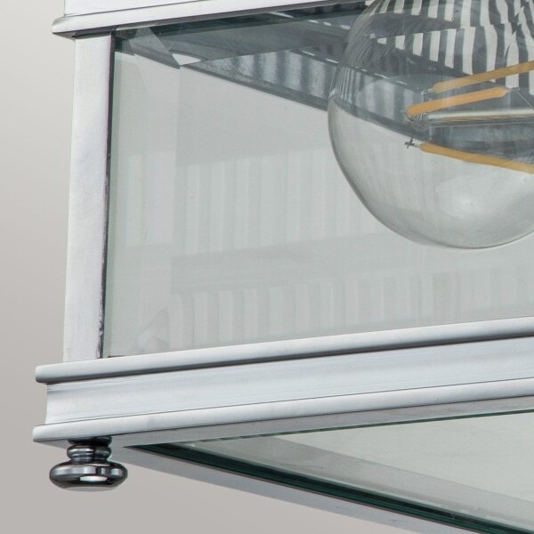 Elstead HOLBORN-F-PC - Външно осветително тяло HOLBORN 2xE27/60W/230V IP44 блестящ хром