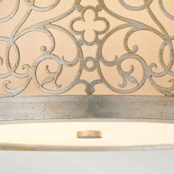 Feiss FE-ARABESQUE-F - Таванно осветително тяло ARABESQUE 2xE27/40W/230V златно