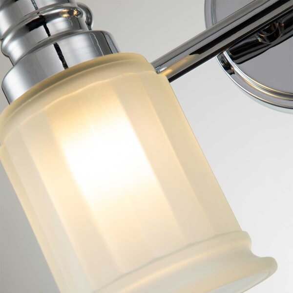 Quoizel QZ-SWELL2-PC-BATH-LED Стенно осветително тяло за баня SWELL 2xG9/3W/230V IP44 хром