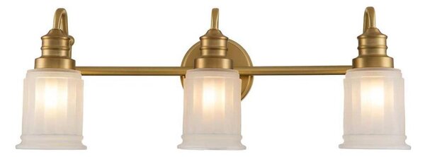 Quoizel QZ-SWELL3-BB-BATH-LED Стенно осветително тяло за баня SWELL 3xG9/3W/230V IP44 златисто