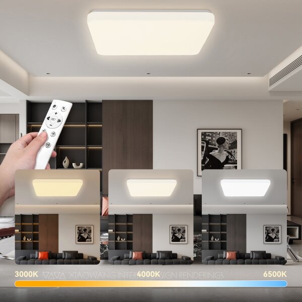 Brilagi - Димируемо LED таванно осветително тяло MILKY WAY LED/24W/230V 3000-6500K +дистанционно