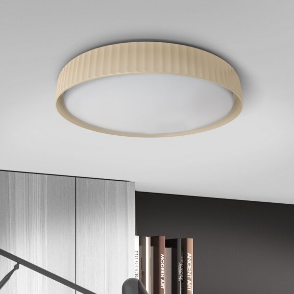 Brilagi - LED плафон LUCIA LED/24W/230V Ø 31 см бежов