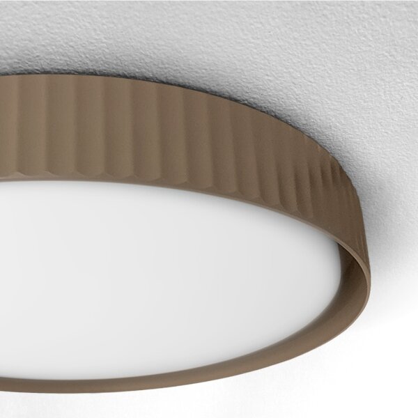 Brilagi - LED таванно осветително тяло LUCIA LED/24W/230V Ø 31 см кафяво