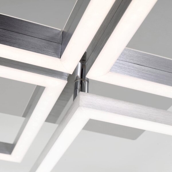 LED Димируемо таванно осветително тяло LED/42W/230V 3000K матов хром