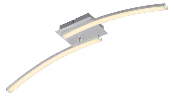 LED таванно осветително тяло 2xLED/6W/230V 3000K матов хром