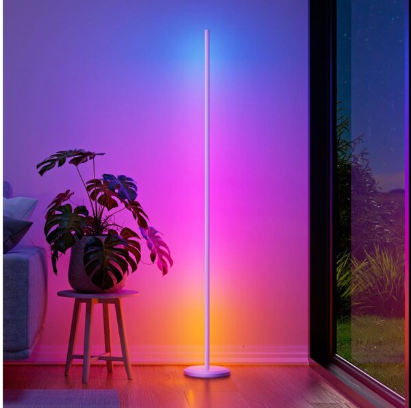 Nanoleaf NL7204K0201A070-LEDRGBW димируема подова лампа 22W/230V 2200-6500K Wi-Fi бяла