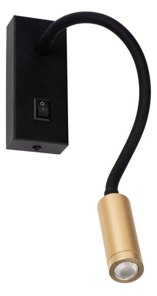 Kanlux 32519 - Гъвкава LED лампа TONIL LED/3,3W/230V черно/златно