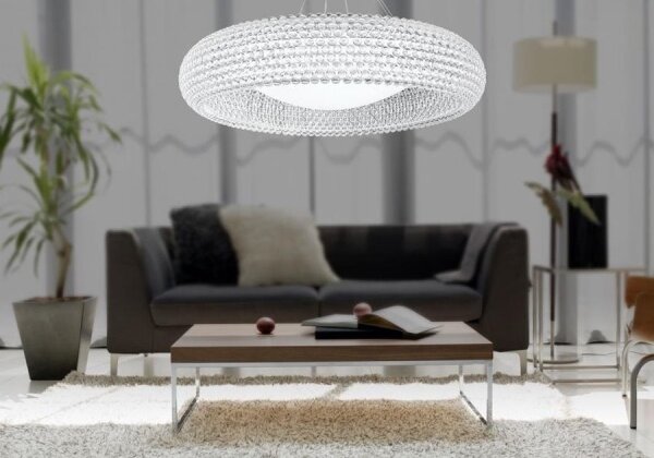 Azzardo AZ0289 - Висящ полилей ACRYLIO 6xT5/40W/230V