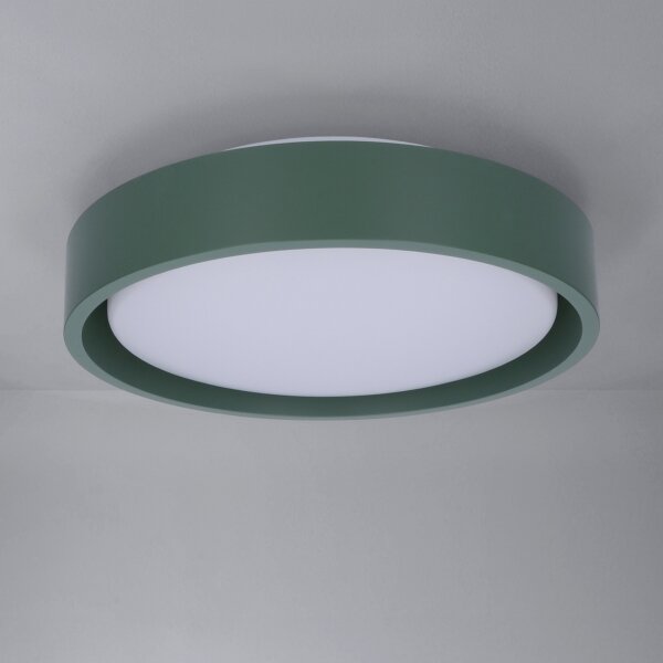 Brilagi - LED таванно осветително тяло MATTEO LED/24W/230V Ø 31 см зелено