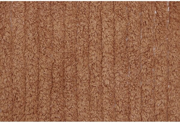 Памучен килим в тухлен и бежов цвят 140x200 cm Duetto Toffee – Lorena Canals