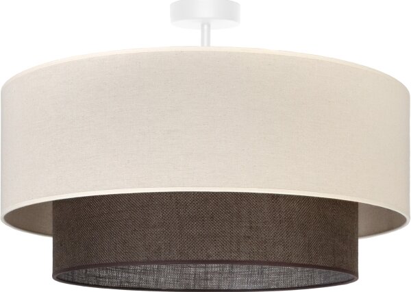 Brilagi - LED повърхностно монтиран полилей BOHO STYLE 3xE27/15W/230V Ø 60 cm кремав/кафяв
