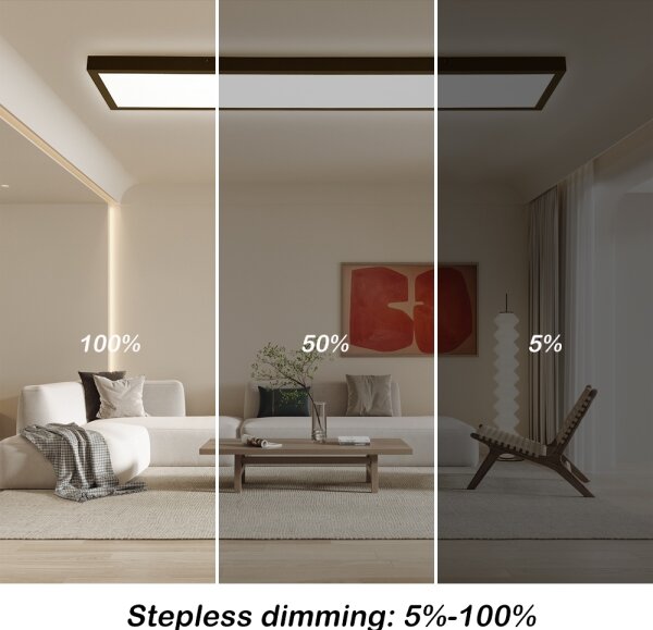 Brilagi-LED Димируемо осветително тяло за баня FRAME SMART LED/50W/230V IP44 черно+ДУ